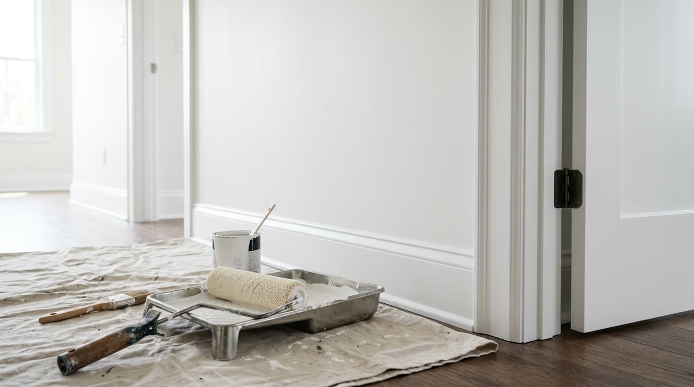Freshly painted interior by WT Painting