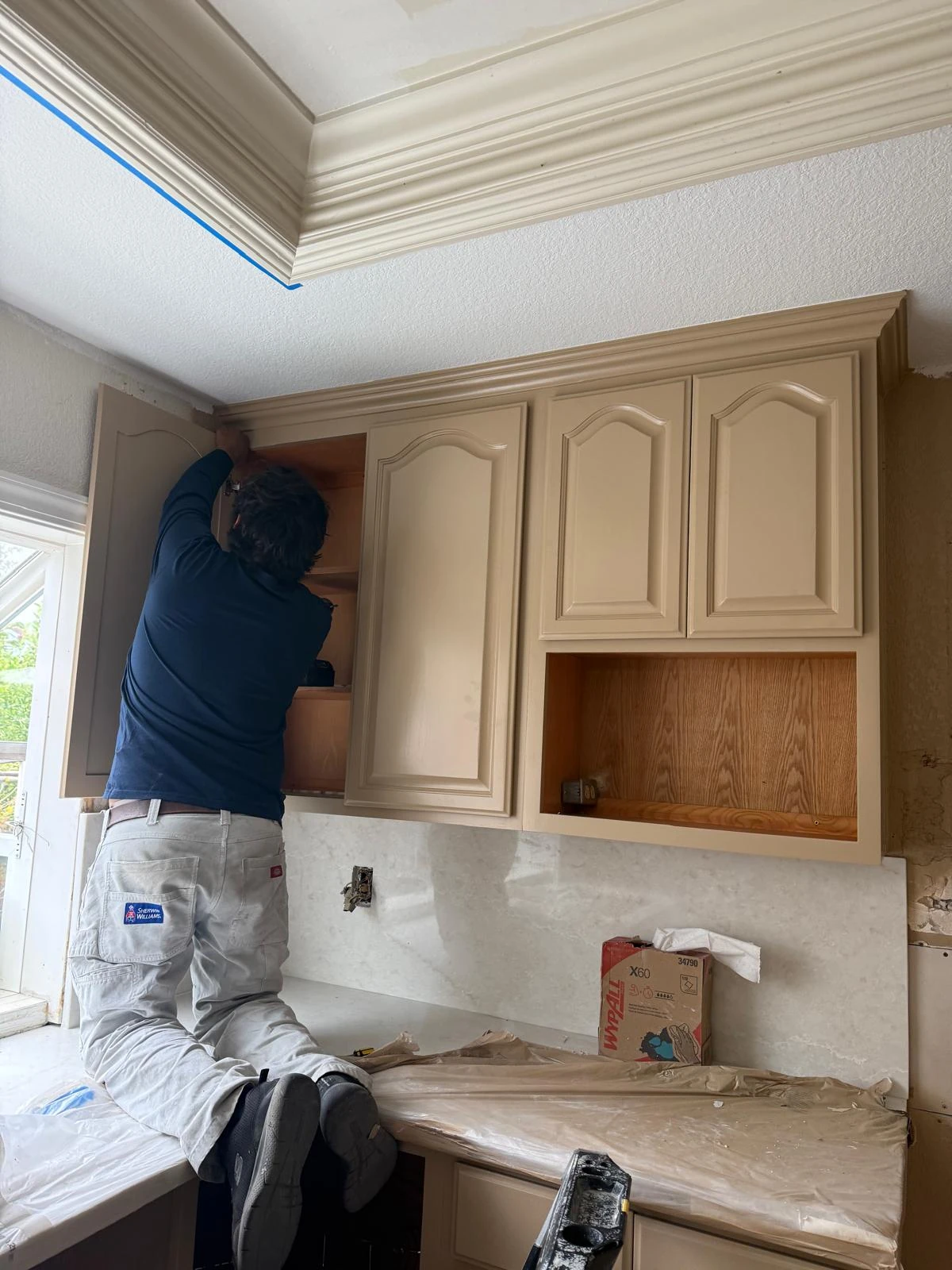 Cabinet and kitchen project