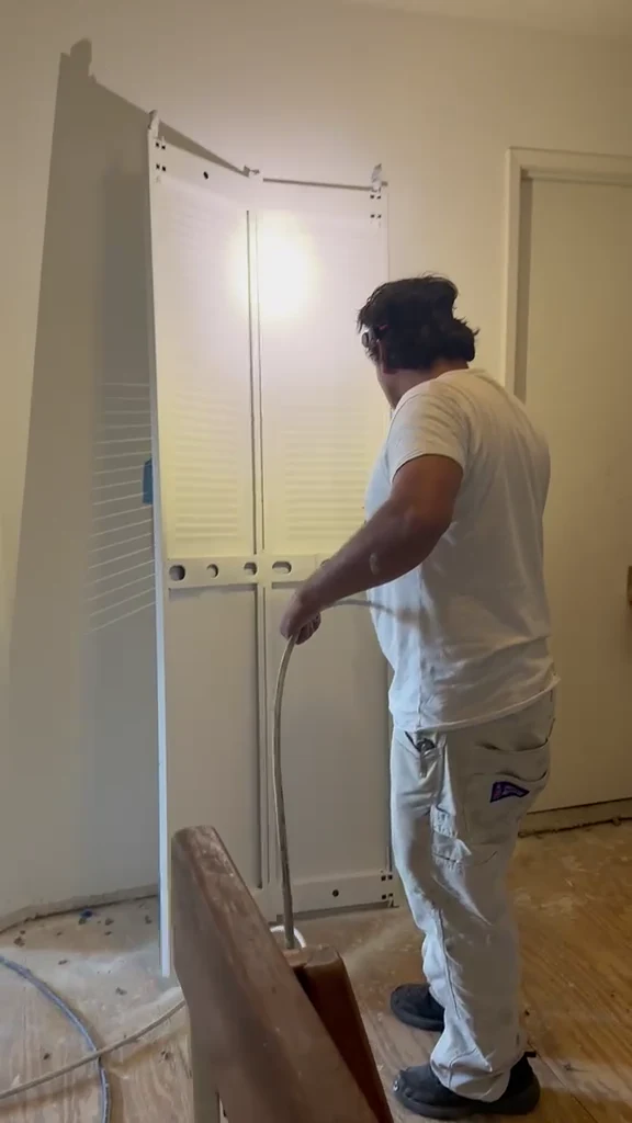 Interior painting and ceiling preparation