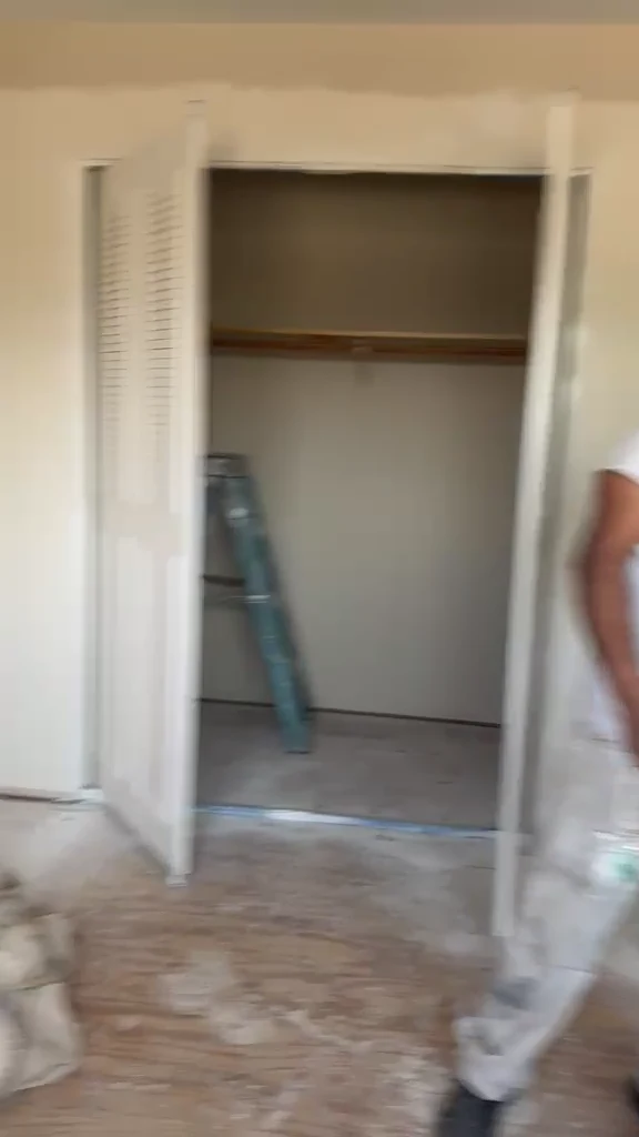 Interior painting and ceiling preparation