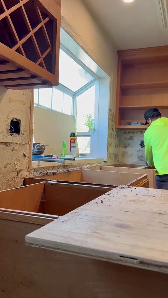 Cabinet and kitchen project
