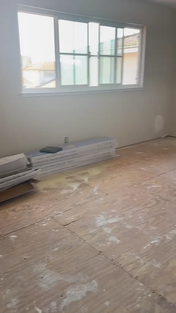 Interior painting and ceiling preparation