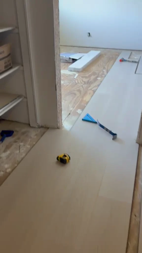 Flooring installation and stair details