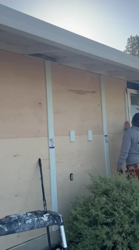 Exterior painting project