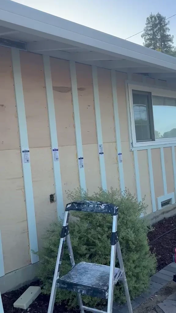 Exterior painting project