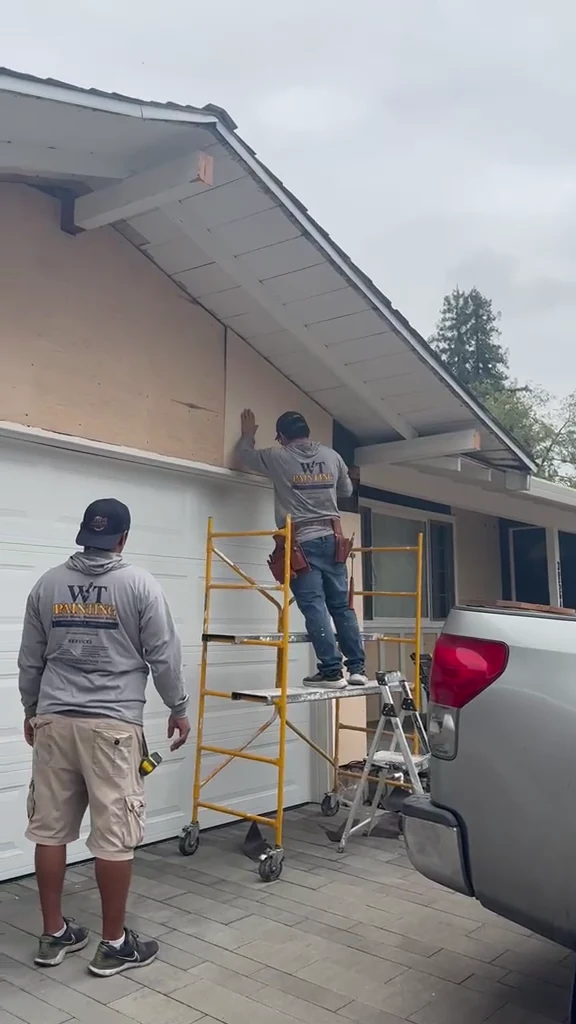 Exterior painting project