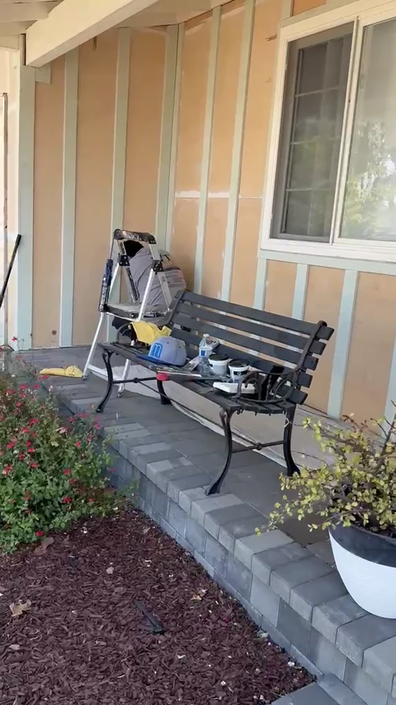 Exterior painting project