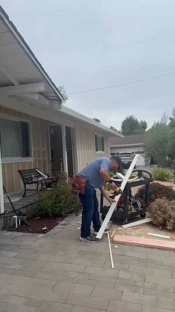 Exterior painting project