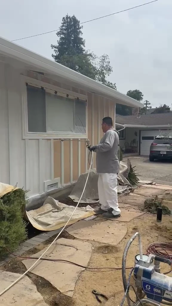 Exterior painting project
