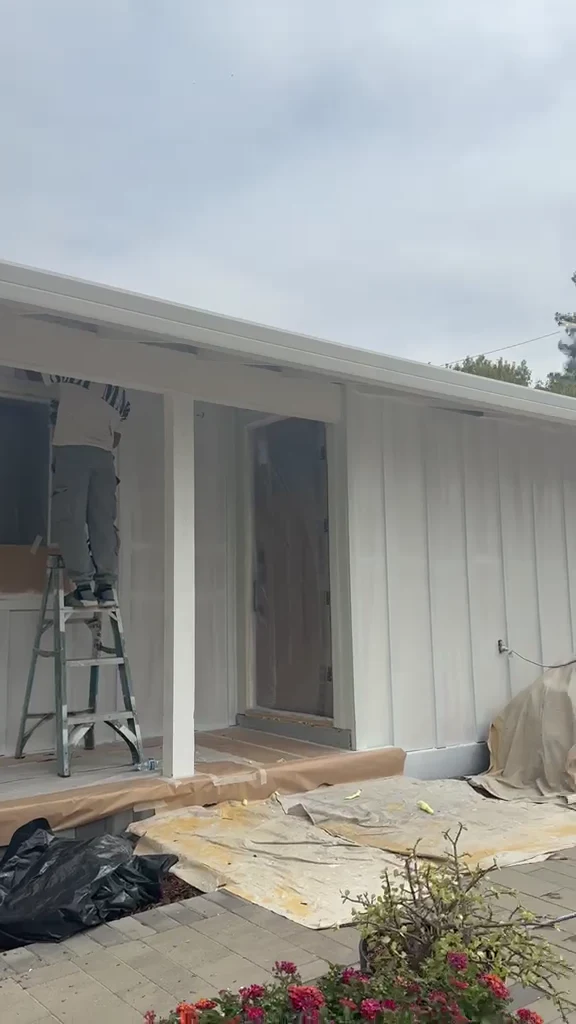 Exterior painting project