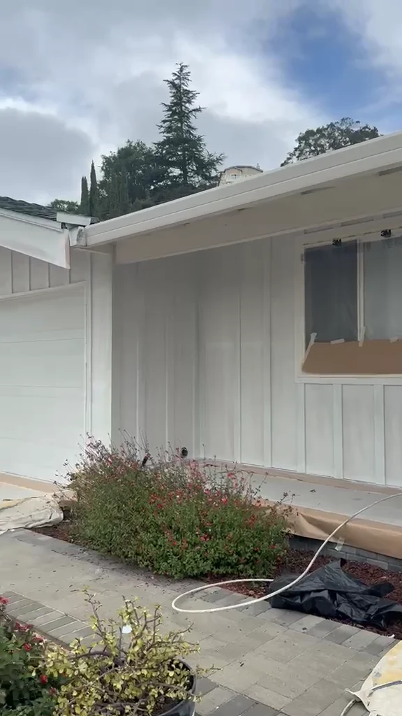 Exterior painting project
