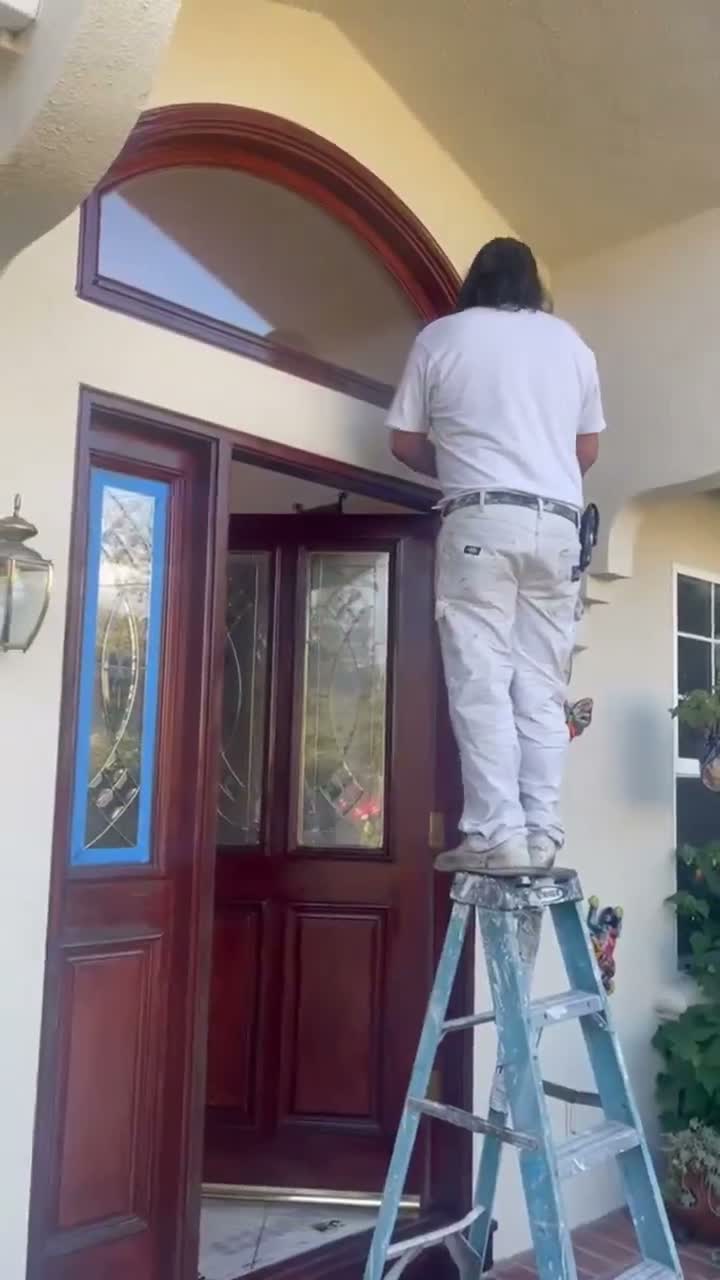 WT Painting staining project video